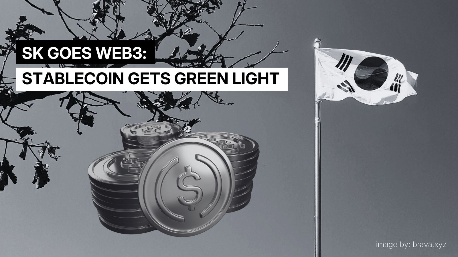 South Korea goes Web3: Stablecoin gets greenlight | brava.xyz